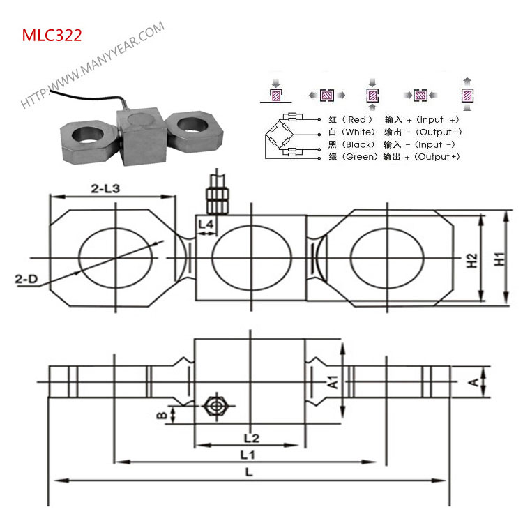 mlc300 S 拉力传感器