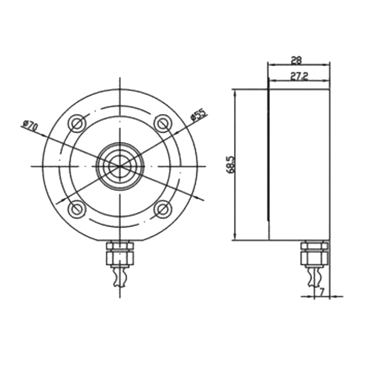 mlc200 纽扣式测力传感器