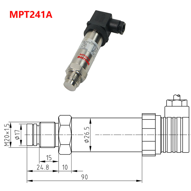 MPT241 平膜压力传感器